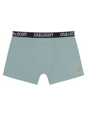 Lyle & Scott Blue Boys Markus Underwear Trunks 3 Pack - Image 3 of 4