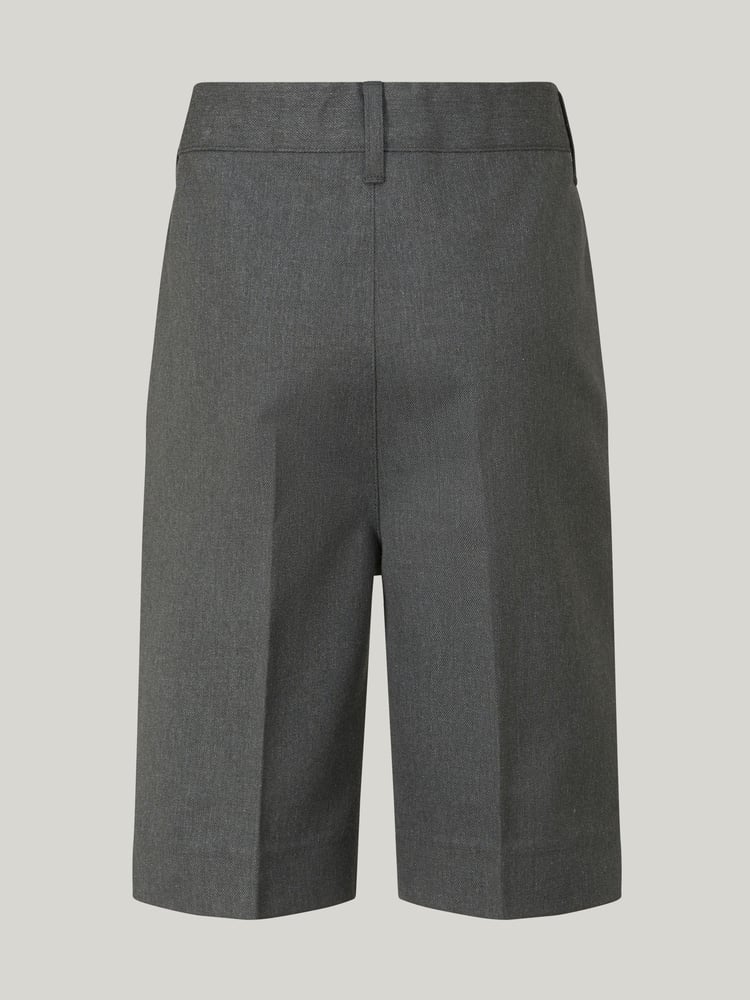 Trutex Junior Boys Slim Leg Grey 2 Pack School Shorts - Image 5 of 5