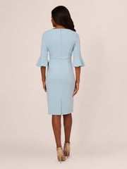 Adrianna Papell Blue Bell Sleeve Tie Front Dress - Image 2 of 7