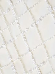 Ro&Zo White One Shoulder Beaded Dress - Image 8 of 8