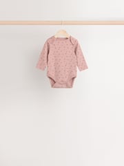 Neutral 5 Pack Baby 100% Cotton Bodysuits 5 Pack - Image 3 of 12