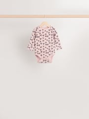 Neutral 5 Pack Baby 100% Cotton Bodysuits 5 Pack - Image 4 of 12