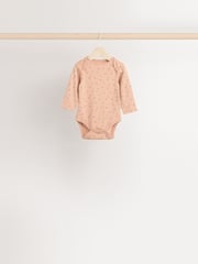 Neutral 5 Pack Baby 100% Cotton Bodysuits 5 Pack - Image 6 of 12