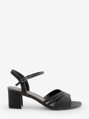 Simply Be Black Halter Back Sandals - Image 5 of 5