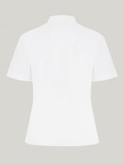 Trutex White Regular Fit Short Sleeve 2 Pack School Shirts - Image 7 of 7