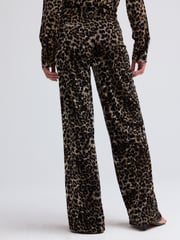 Animal Velvet Wide leg Trousers - Image 3 of 7