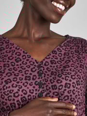 JoJo Maman Bébé Pink V-Neck Maternity Mini Dress - Image 4 of 5