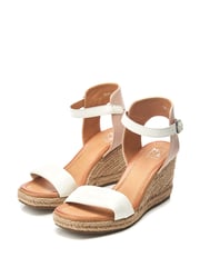 Moda in Pelle Phyllis Square Toe Two Strap Wedge Sandals - Image 2 of 4