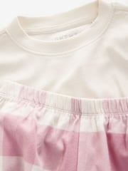 Green/Purple Woven Joggers Pyjamas 3 Pack (3-16yrs) - Image 11 of 12
