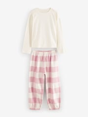 Green/Purple Woven Joggers Pyjamas 3 Pack (3-16yrs) - Image 8 of 12