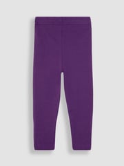 JoJo Maman Bébé Lilac Purple Ditsy Floral 2-Pack Leggings - Image 5 of 7