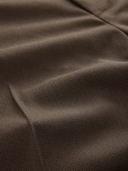 Brown Slim Fit Tape Detail Tuxedo Trousers - Image 6 of 8