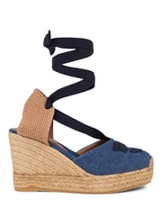 Jones Bootmaker Rosabelle Lace Detail Espadrilles - Image 1 of 5