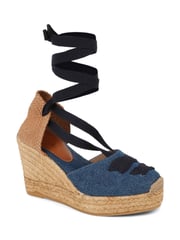 Jones Bootmaker Rosabelle Lace Detail Espadrilles - Image 2 of 5