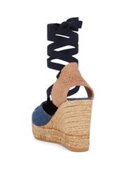 Jones Bootmaker Rosabelle Lace Detail Espadrilles - Image 3 of 5