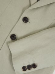 Reiss Apple Kin 3-9 yrs Linen Single Breasted Blazer - Image 5 of 5