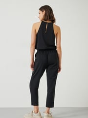 Hush Black Racer Back Jersey Jumpsuit - Image 2 of 5