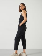 Hush Black Racer Back Jersey Jumpsuit - Image 3 of 5