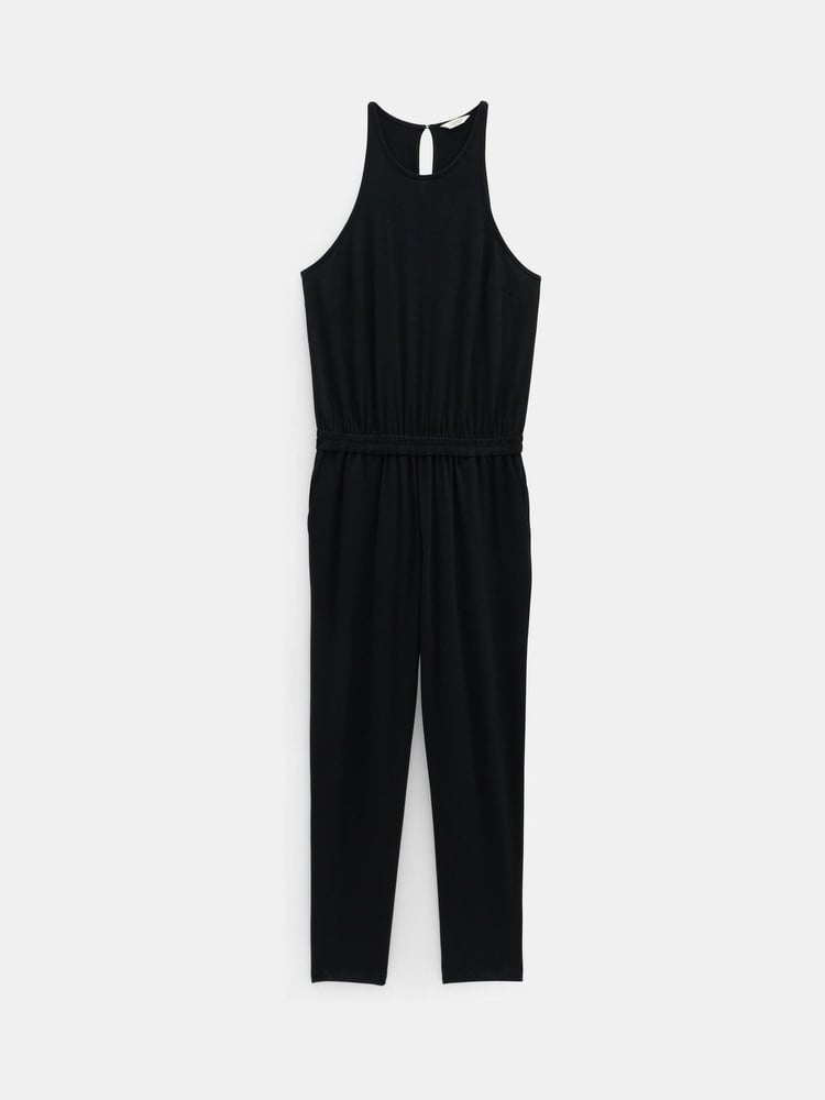 Hush Black Racer Back Jersey Jumpsuit - Image 5 of 5