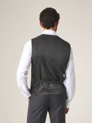 Skopes Dark Grey Madrid Regular Fit Suit Waistcoat - Image 2 of 4