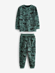 Blue/Green/Neutral Character 3 Pack Long Sleeve Pyjamas (3-16yrs) - Image 7 of 14