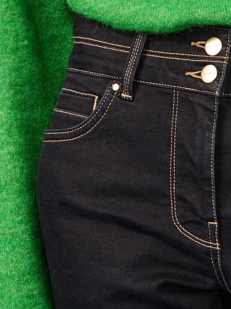 Inky Slim Flared Lift And Shape Bootcut Jeans - Image 4 of 4