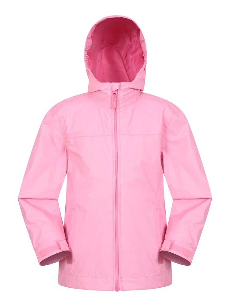 Mountain Warehouse Light Pink Kids Torrent Waterproof Jacket - Image 1 of 5