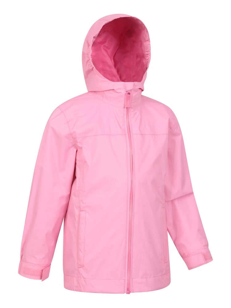 Mountain Warehouse Light Pink Kids Torrent Waterproof Jacket - Image 2 of 5