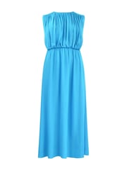 Ro&Zo Blue Petite Lucia Gathered Waist Maxi Dress - Image 5 of 5