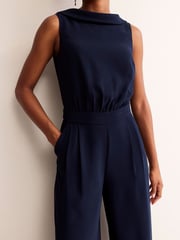 Boden Dark Blue Clarissa Jumpsuit - Image 1 of 5