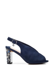 Moda In Pelle Melonia Peep Toe Jewelled Heel Sandals - Image 1 of 4