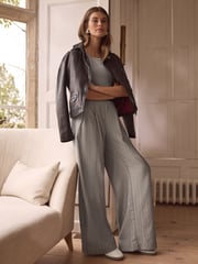 Grey Premium Pull On Diamonte Trousers - Image 2 of 6