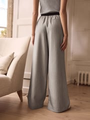 Grey Premium Pull On Diamonte Trousers - Image 3 of 6