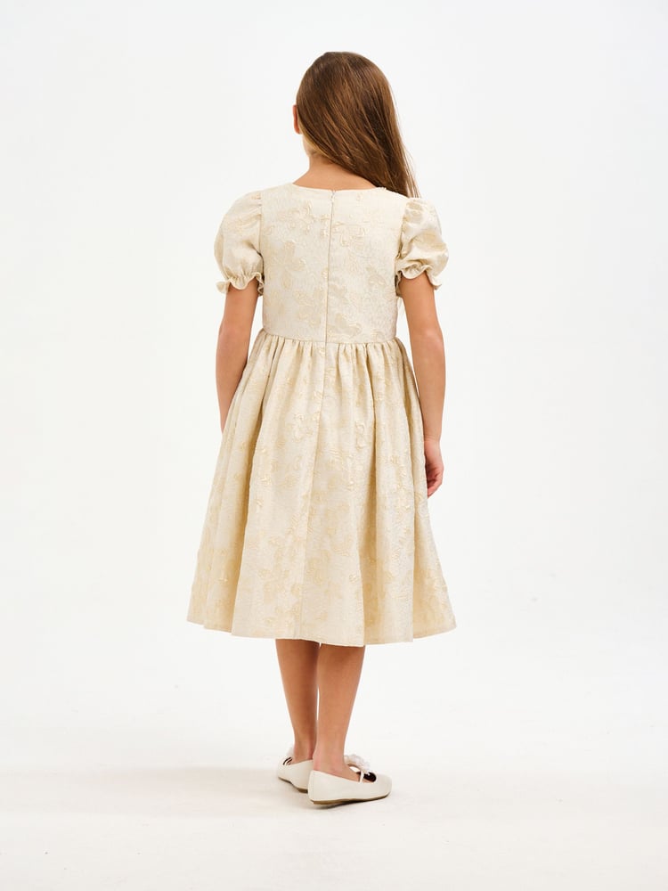 iAMe Yellow Party Dress - Image 2 of 7