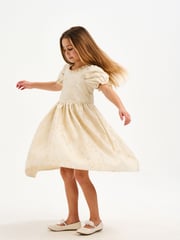 iAMe Yellow Party Dress - Image 3 of 7