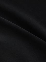 Black Off-the-Shoulder Bardot Diamante Sparkle Bow Detail Mini Dress - Image 8 of 8