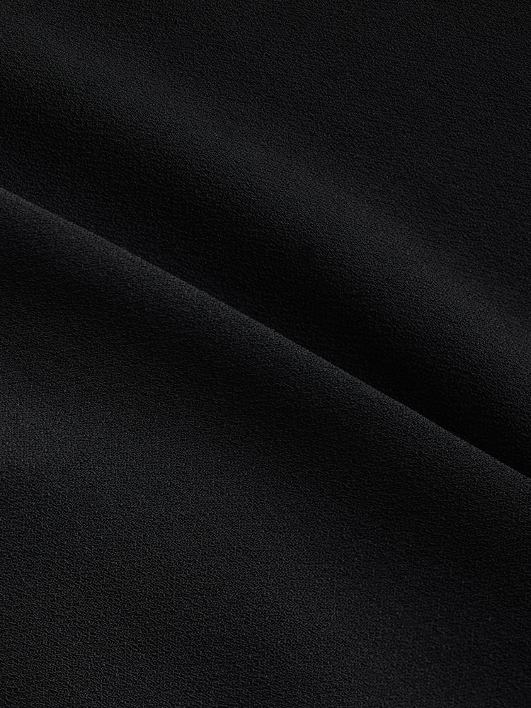 Black Off-the-Shoulder Bardot Diamante Sparkle Bow Detail Mini Dress - Image 8 of 8