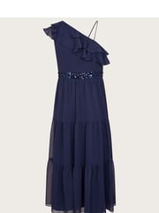 Ruby Ruffle Prom Dress - Image 2 of 3