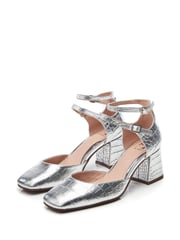 Moda in Pelle Daziah Square Toe Block Multi Strap Heels - Image 2 of 4