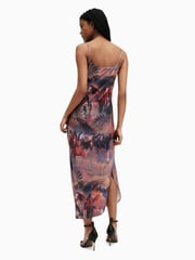 AllSaints Purple Hadley Colca Dress - Image 2 of 6