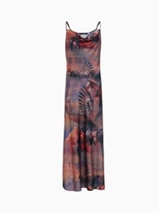 AllSaints Purple Hadley Colca Dress - Image 6 of 6