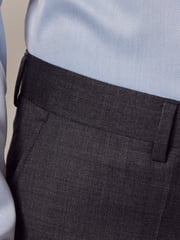 Hawes & Curtis Slim Grey Twill Suit Trousers - Image 3 of 3