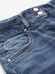 Mid Blue Slim Flared Lift And Shape Bootcut Jeans - Image 7 of 8