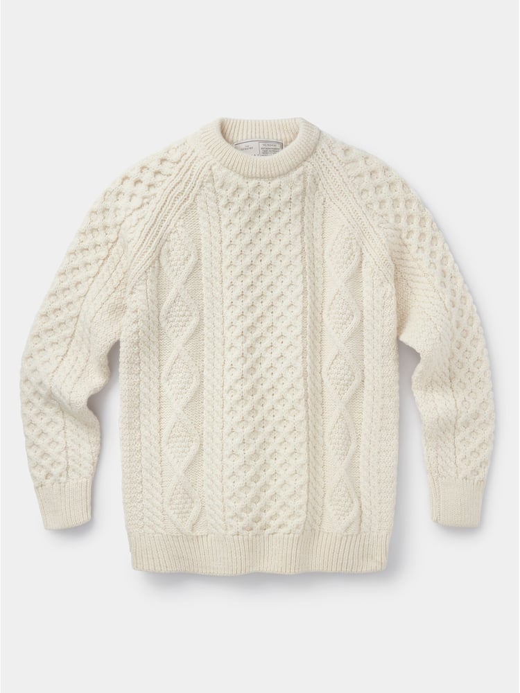Aubin Aran Wool Jumper - Bild 6 von 6