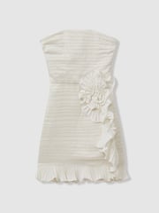Amur Strapless Ruffle Mini Dress - Image 2 of 6