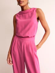 Boden Pink Clarissa Jumpsuit - Image 2 of 5