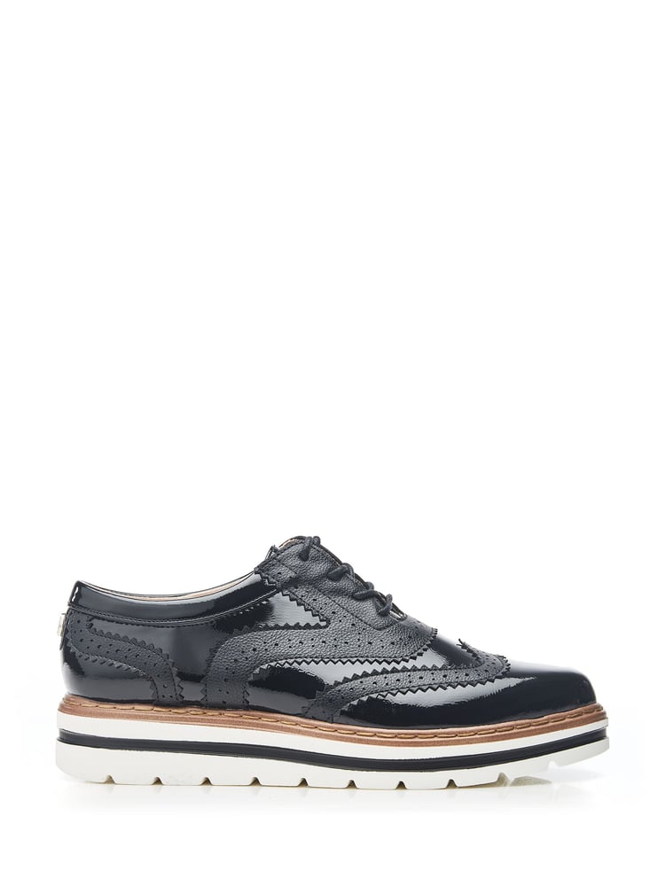 Moda in Pelle Gennisiss Lace-Up Brogue Detailed Shoes - Image 1 of 4