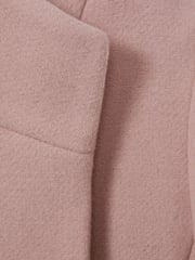 Reiss Pink Kia 4-9 yrs Wool Blend Funnel Neck Coat - Image 4 of 4
