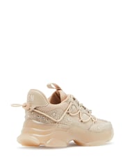 Steve Madden Magneto-R-E Nude Trainers - Image 4 of 6