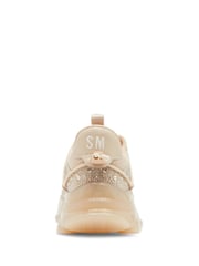 Steve Madden Magneto-R-E Nude Trainers - Image 5 of 6